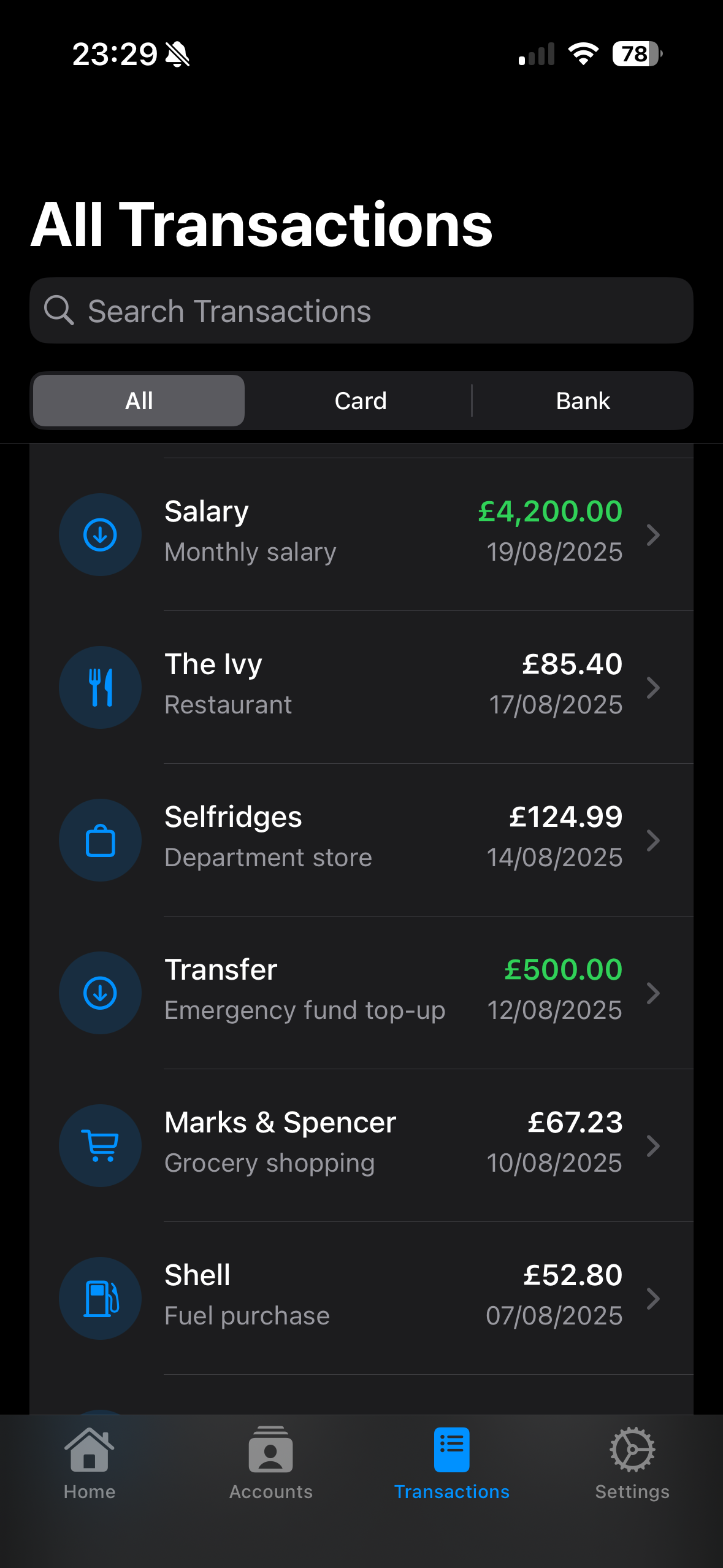 Pointo goals tracker